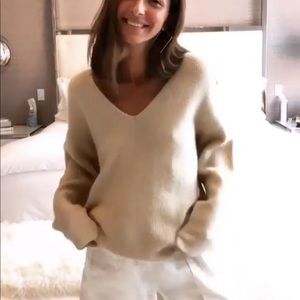 Something navy oatmeal pull over sweater